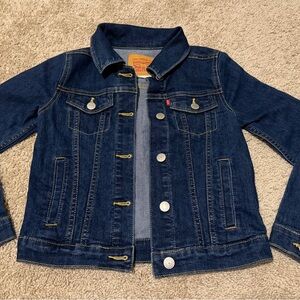 Levi’s Original Trucker Jacket Kids Size 8 Classic Denim